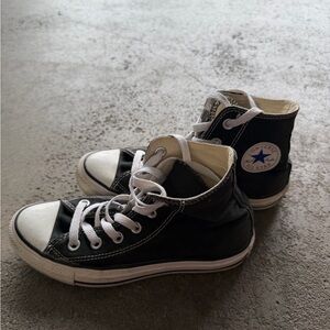 Converse Black High-Top Sneakers